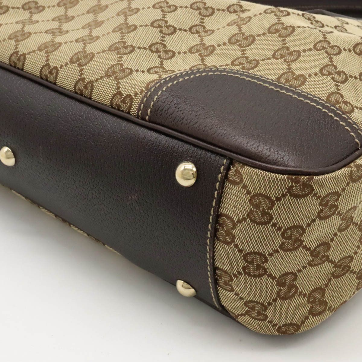 Gucci Gucci Gucci GG Canvas Princy Line Ribbon Tote Bag 163805 Canvas Tote Bag 163805 in Great Condition Size ONE SIZE - 3 Thumbnail