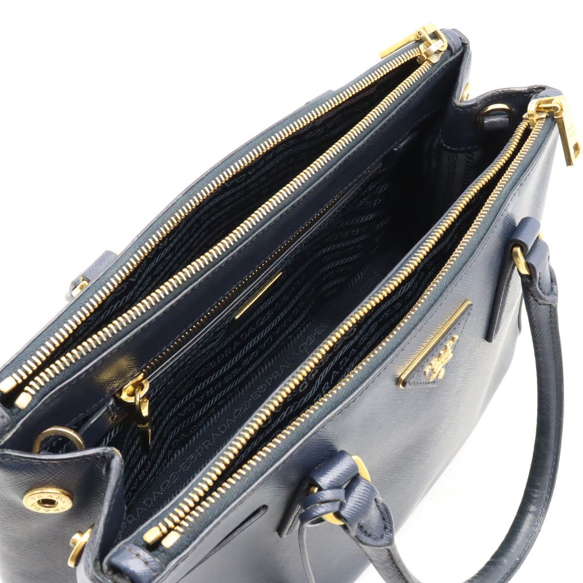 Prada Prada Prada Saffiano Lux Galleria Leather Handbag BN1801 Leather Handbag BN1801 in Very Good Condition Size ONE SIZE - 6 Thumbnail
