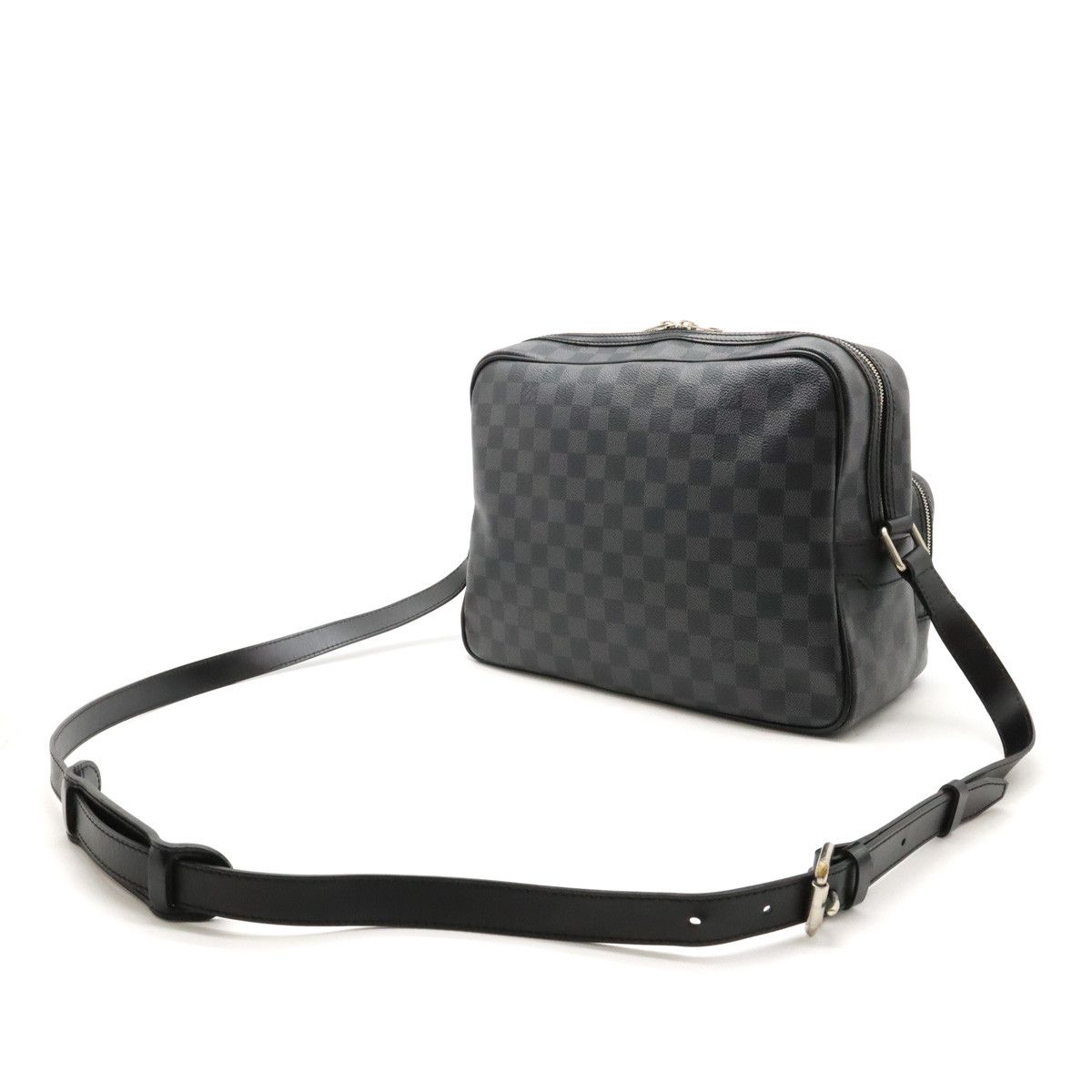 Louis Vuitton Louis Vuitton Louis Vuitton Damier Graphite Io Messenger Bag N45252 Canvas Crossbody Bag N45252 in Very Good Condition Size ONE SIZE - 2 Thumbnail