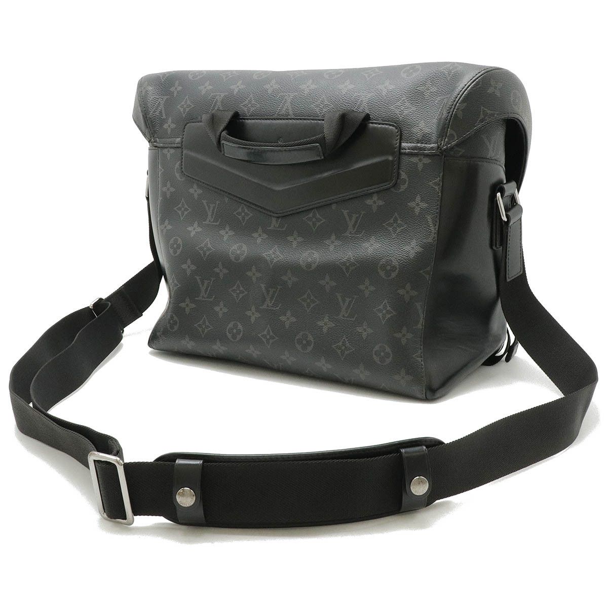 Louis Vuitton Louis Vuitton Louis Vuitton Monogram Eclipse Canvas/Leather Messenger Voyage Shoulder Bag M43276 Canvas Crossbody Bag M43276 in Very Good Condition Size ONE SIZE - 2 Thumbnail