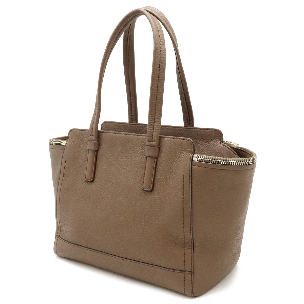 Salvatore Ferragamo Salvatore Ferragamo Salvatore Ferragamo Leather Ariana Varve Gancini Tote Bag Leather Tote Bag DY-21 D698 in Great Condition Size ONE SIZE - 2 Thumbnail