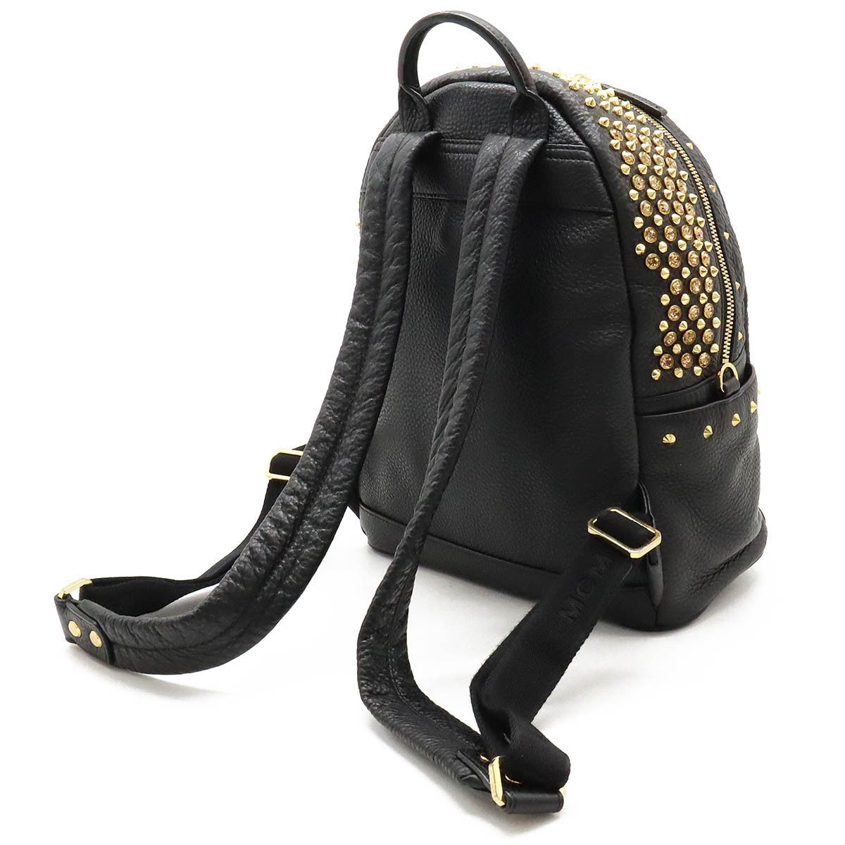 MCM MCM MCM Leather Studded Rhinestone Backpack Leather Backpack in Great Condition Size ONE SIZE - 2 Thumbnail
