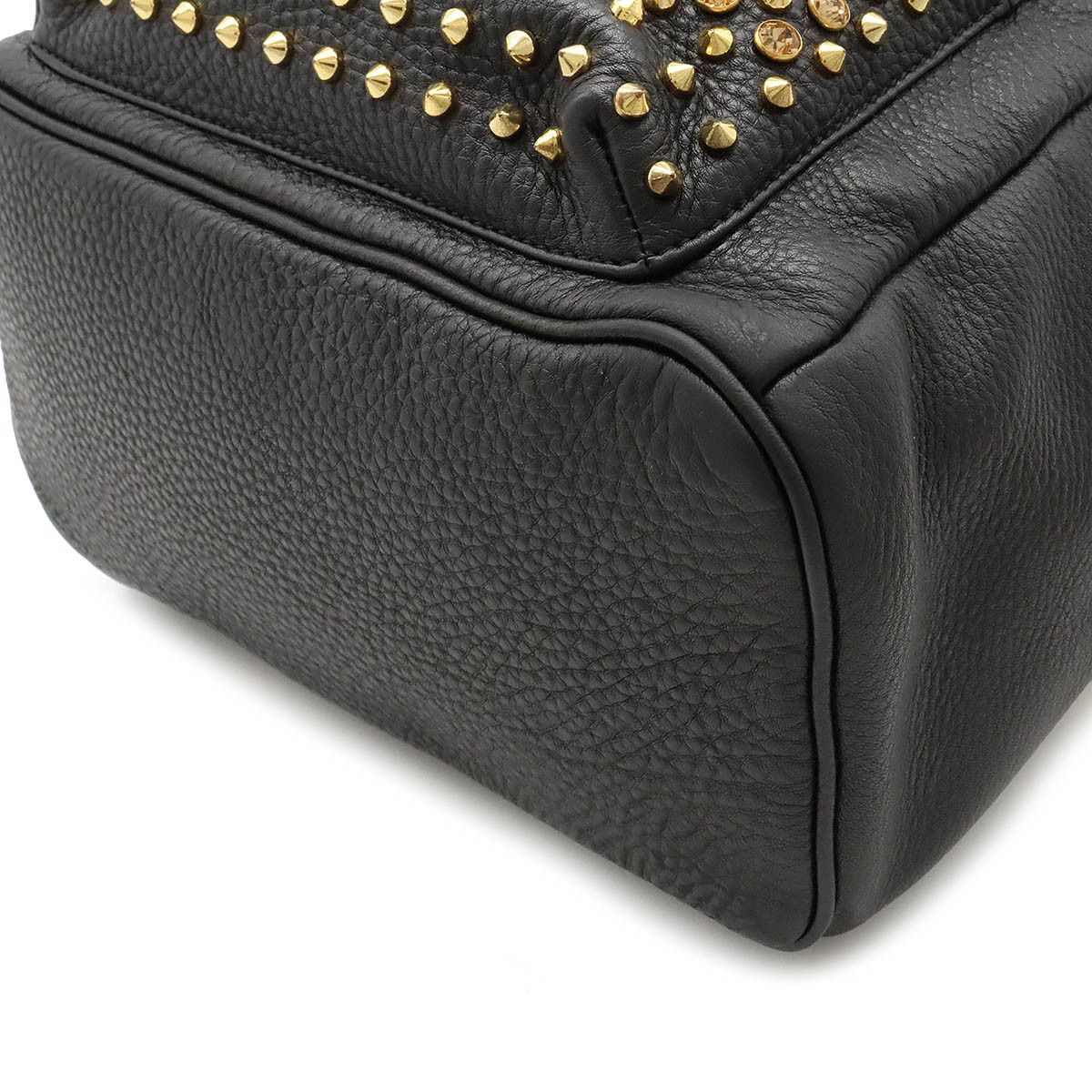 MCM MCM MCM Leather Studded Rhinestone Backpack Leather Backpack in Great Condition Size ONE SIZE - 3 Thumbnail