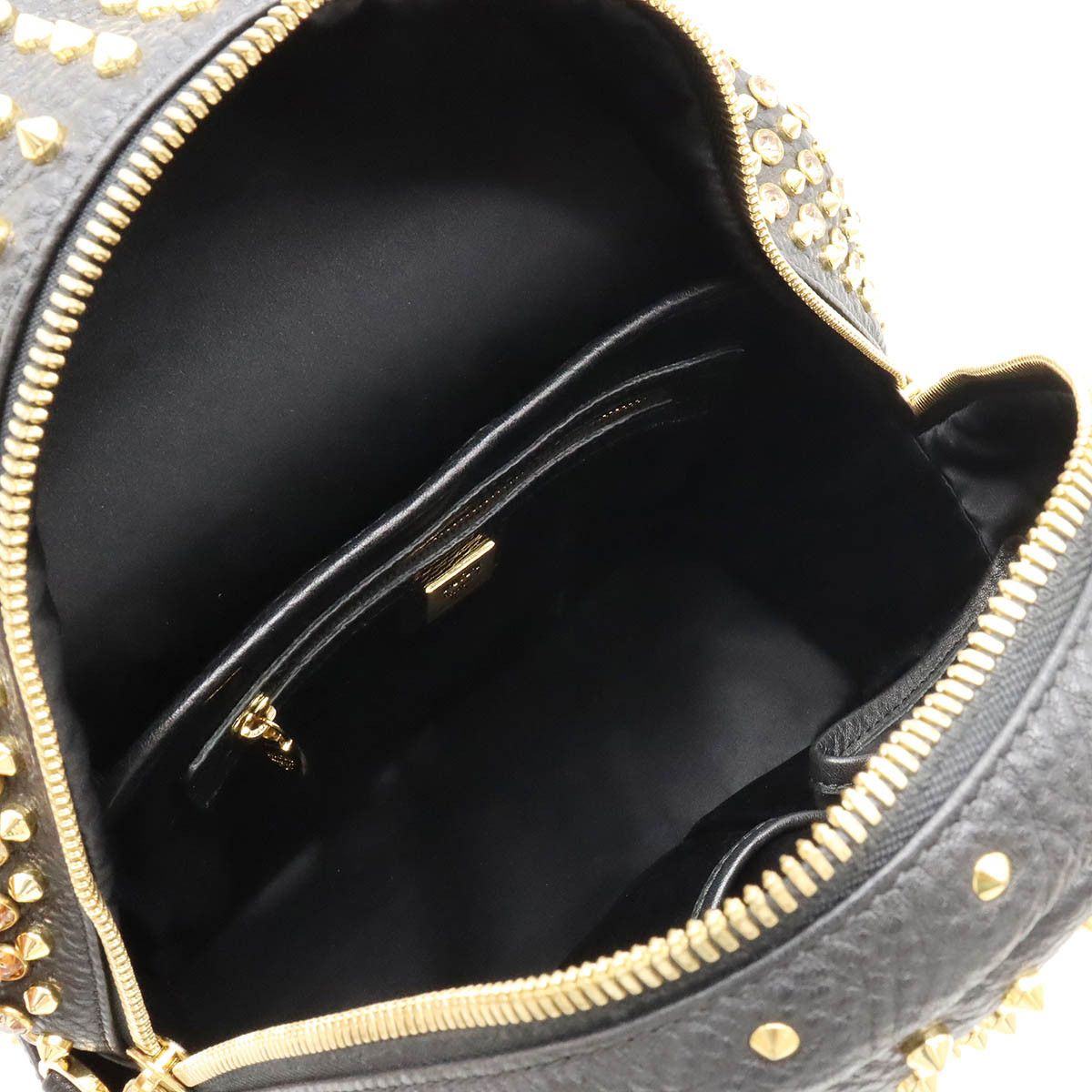 MCM MCM MCM Leather Studded Rhinestone Backpack Leather Backpack in Great Condition Size ONE SIZE - 6 Thumbnail