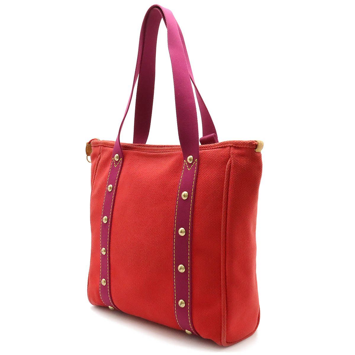 Louis Vuitton Louis Vuitton Louis Vuitton Antigua Line Canvas Cabas MM Tote Bag M40034 Canvas Tote Bag M40034 in Good Condition Size ONE SIZE - 2 Thumbnail