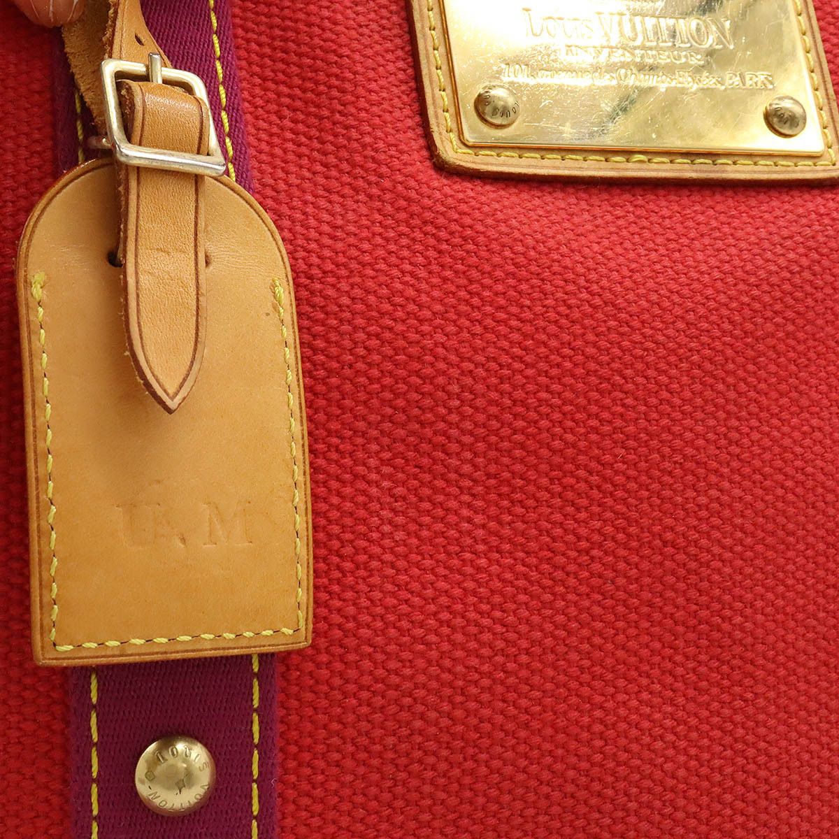 Louis Vuitton Louis Vuitton Louis Vuitton Antigua Line Canvas Cabas MM Tote Bag M40034 Canvas Tote Bag M40034 in Good Condition Size ONE SIZE - 9 Thumbnail