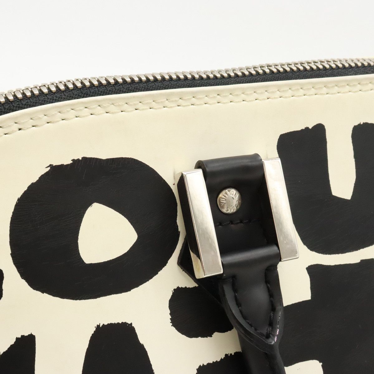 Louis Vuitton Louis Vuitton Louis Vuitton Graffiti Alma Horizontal Leather Handbag M92175 Leather Handbag M92175 in Very Good Condition Size ONE SIZE - 6 Thumbnail
