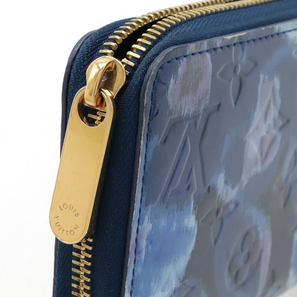 Louis Vuitton Louis Vuitton Louis Vuitton Vernis Ikat Flower Zippy Wallet M90018 Leather Long Wallet M90018 in Great Condition Size ONE SIZE - 4 Thumbnail