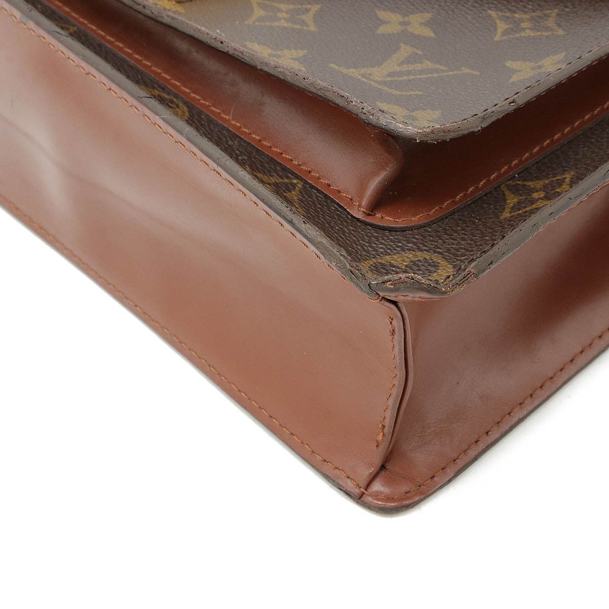 Louis Vuitton Louis Vuitton Louis Vuitton Monogram Monceau 26 Handbag M51187 Canvas Handbag M51187 Size ONE SIZE - 3 Thumbnail