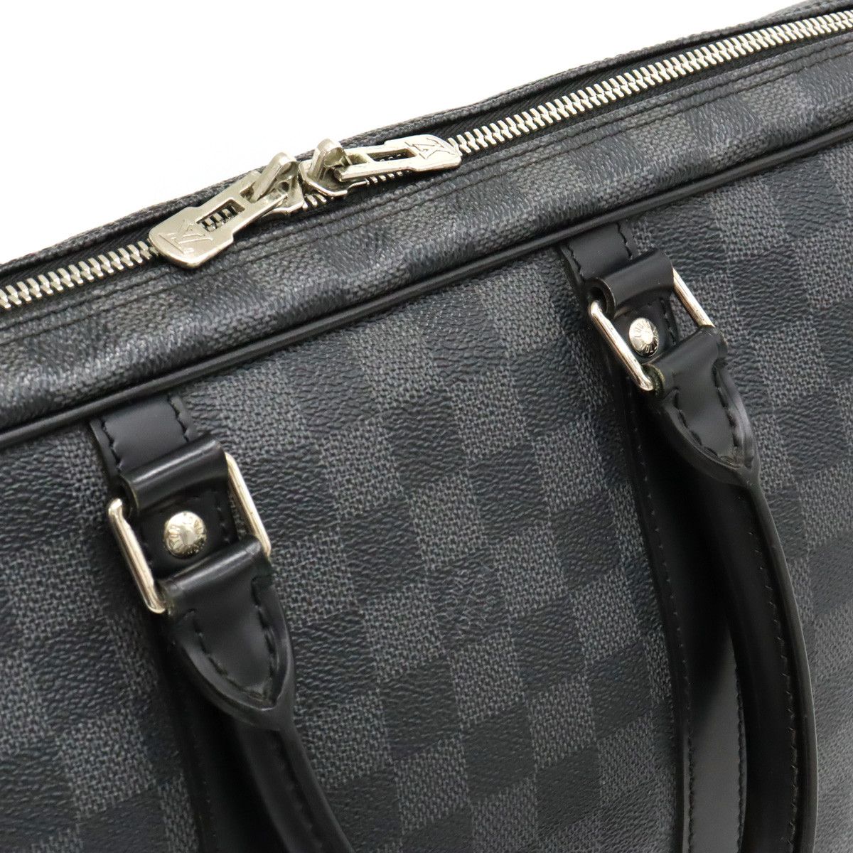 Louis Vuitton Louis Vuitton Louis Vuitton Damier Graphite Briefcase N41125 Canvas Business Bag N41125 Size ONE SIZE - 5 Thumbnail