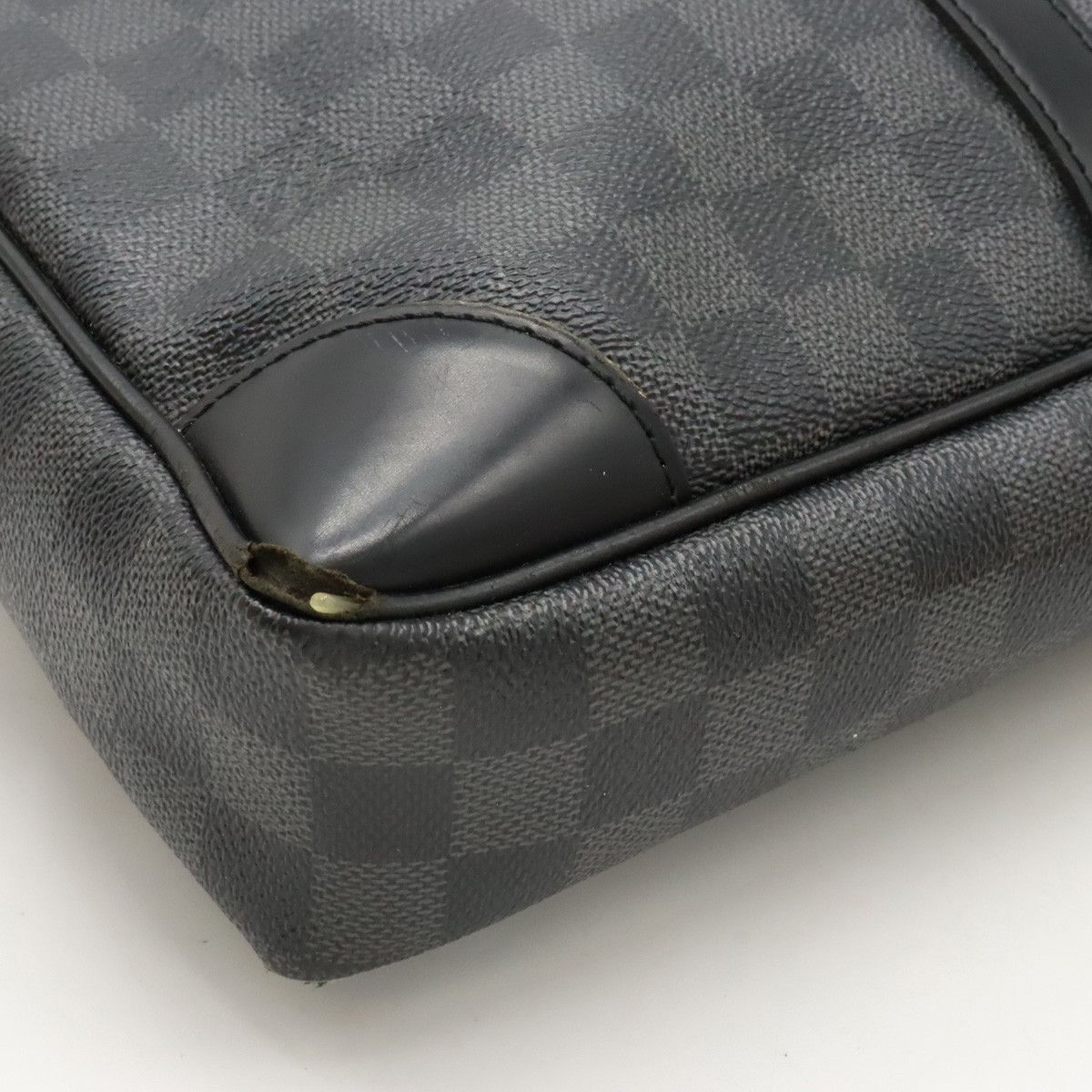 Louis Vuitton Louis Vuitton Louis Vuitton Damier Graphite Briefcase N41125 Canvas Business Bag N41125 Size ONE SIZE - 3 Thumbnail