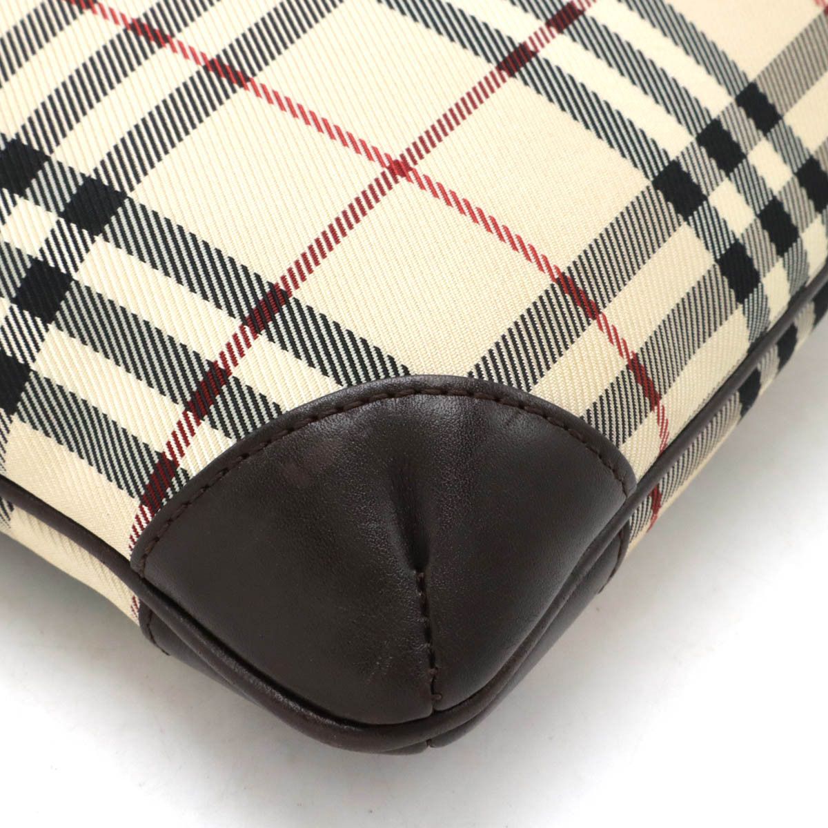 Burberry Burberry Burberry Nova Check Nylon Canvas/Leather Shoulder Bag Canvas Crossbody Bag Size ONE SIZE - 3 Thumbnail