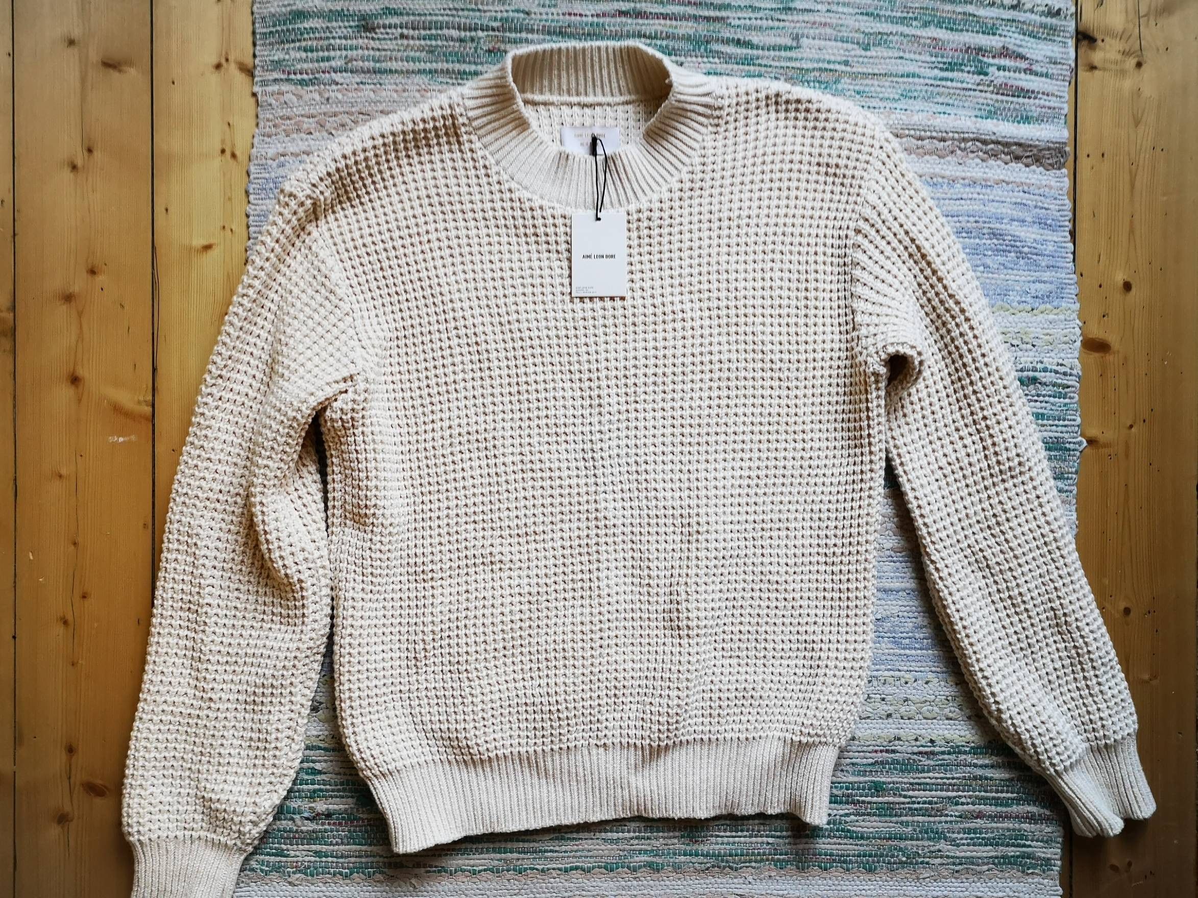 Aime Leon Dore Waffle Knit Mock Neck S