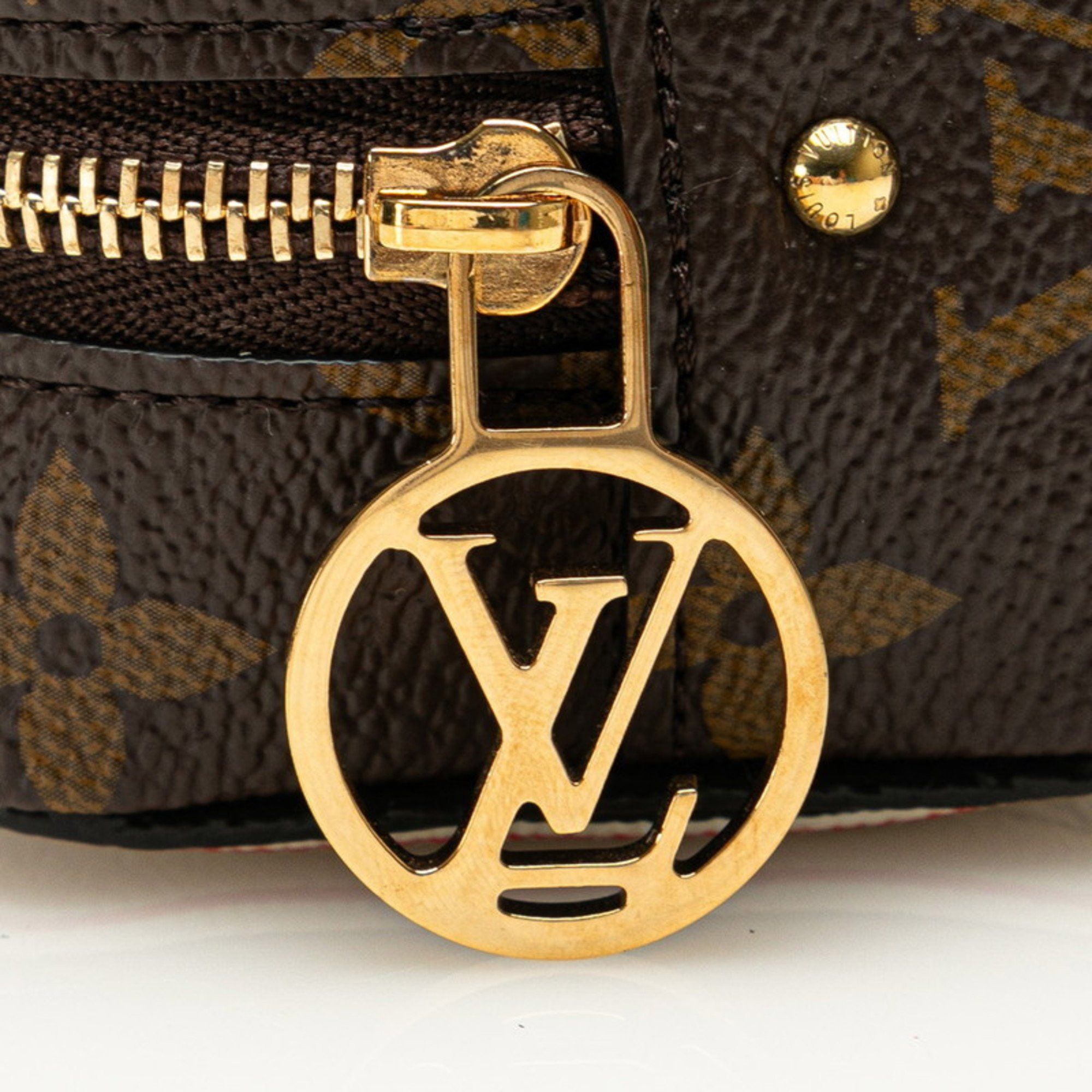 Louis Vuitton Louis Vuitton Monogram Porto Monnaie Cube Pouch M80231 Brown Multicolor PVC Leather Women's LOUIS VUITTON Size ONE SIZE - 6 Thumbnail