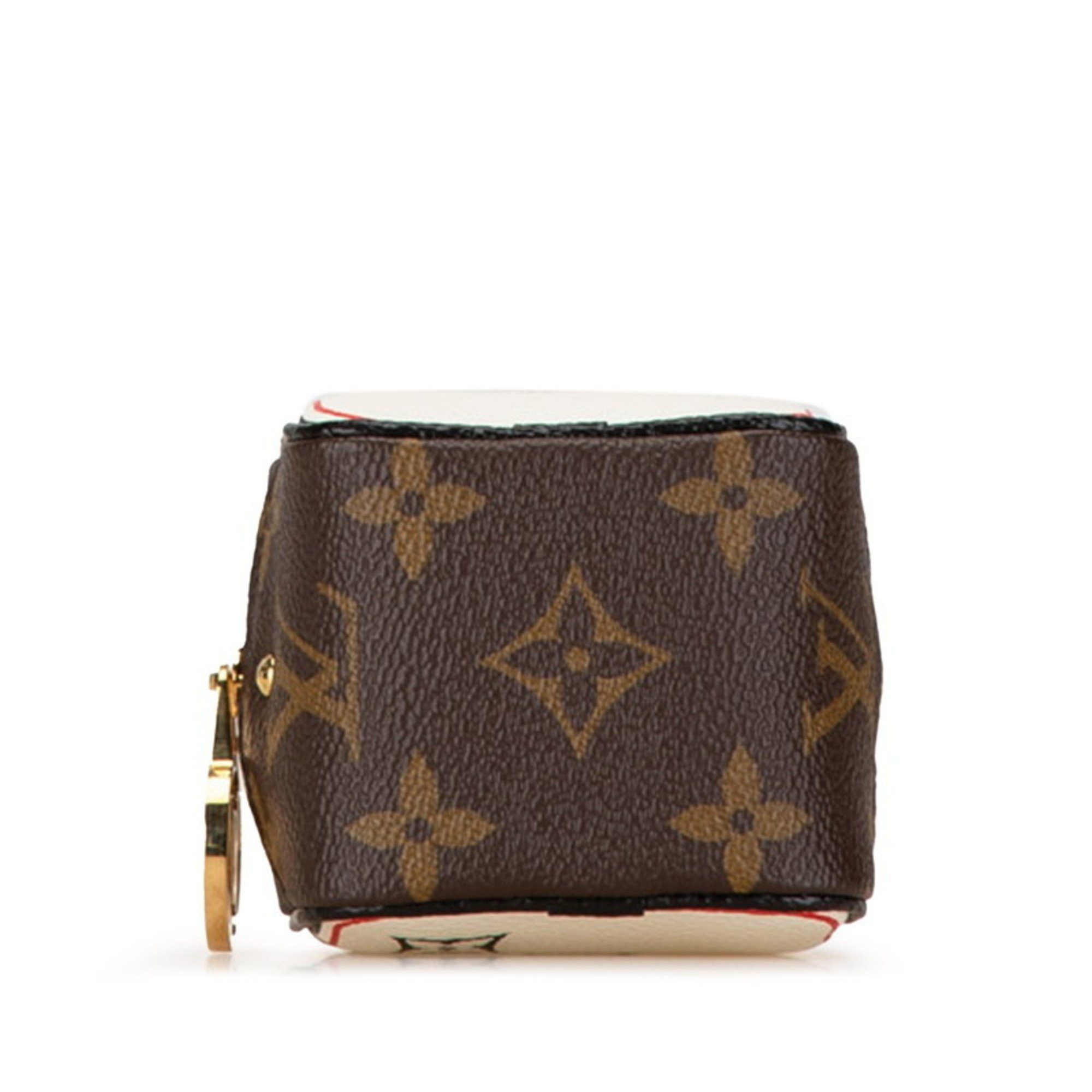 Louis Vuitton Louis Vuitton Monogram Porto Monnaie Cube Pouch M80231 Brown Multicolor PVC Leather Women's LOUIS VUITTON Size ONE SIZE - 5 Thumbnail