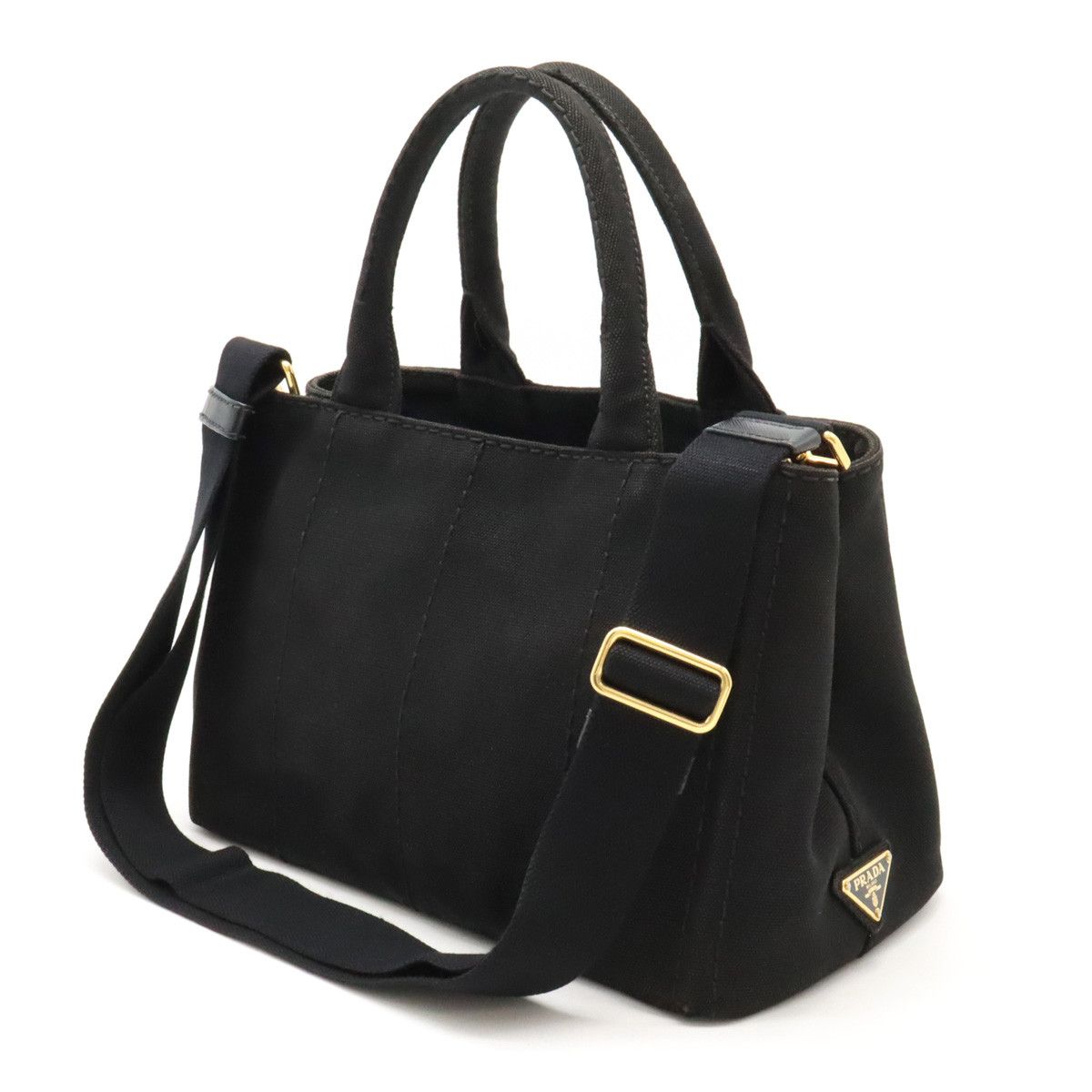 Prada Prada Prada CANAPA Canvas Tote Bag 1BG439 Canvas Tote Bag 1BG439 in Very Good Condition Size ONE SIZE - 2 Thumbnail