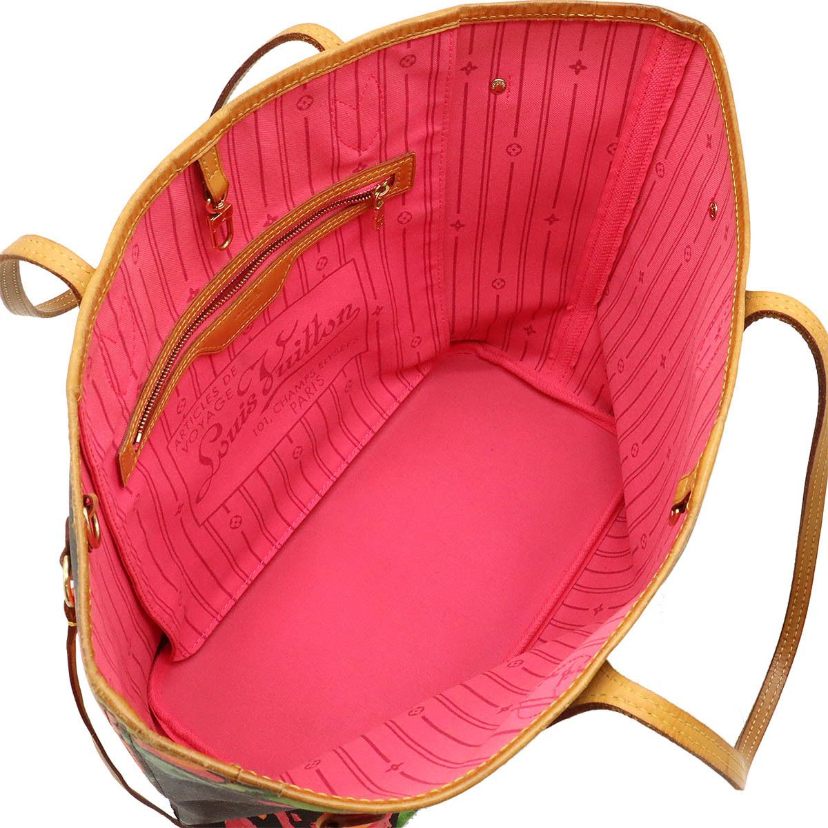 Louis Vuitton Louis Vuitton Louis Vuitton Monogram Rose Neverfull MM Tote Bag M48613 Canvas Tote Bag M48613 in Very Good Condition Size ONE SIZE - 7 Thumbnail