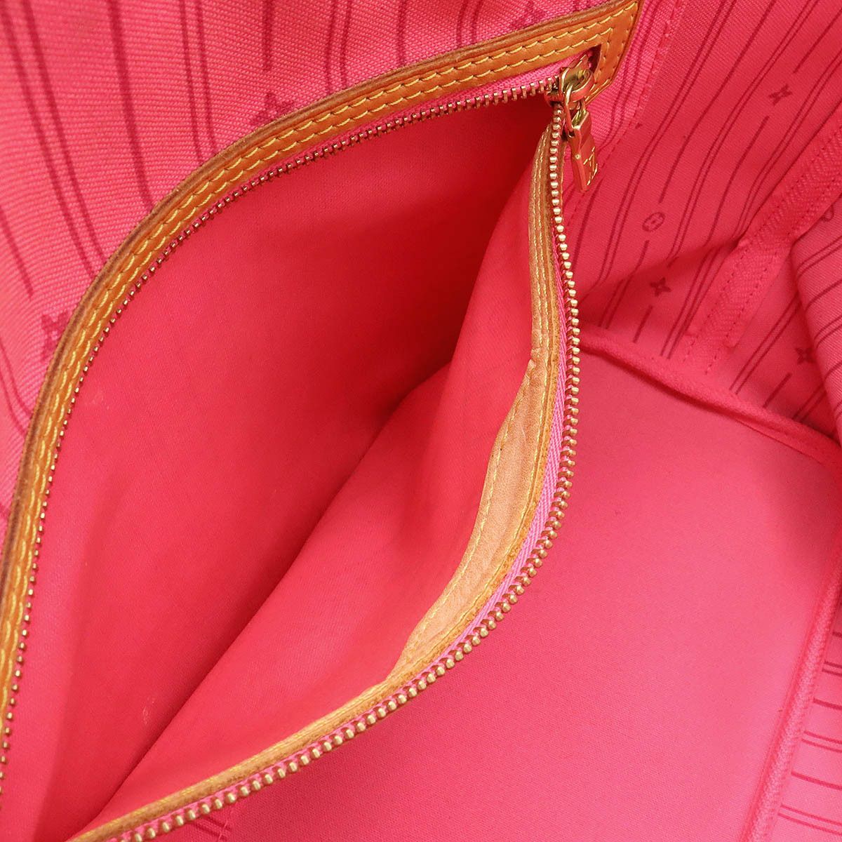 Louis Vuitton Louis Vuitton Louis Vuitton Monogram Rose Neverfull MM Tote Bag M48613 Canvas Tote Bag M48613 in Very Good Condition Size ONE SIZE - 8 Thumbnail