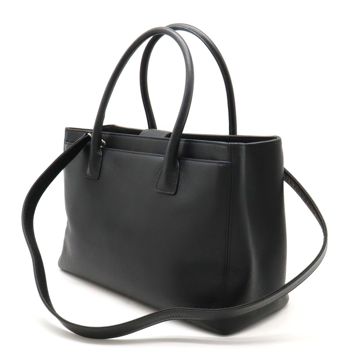 Chanel Chanel Chanel Executive Line Coco Mark 2WAY Tote Bag A15206 Leather Tote Bag A15206 in Pristine Condition Size ONE SIZE - 2 Thumbnail