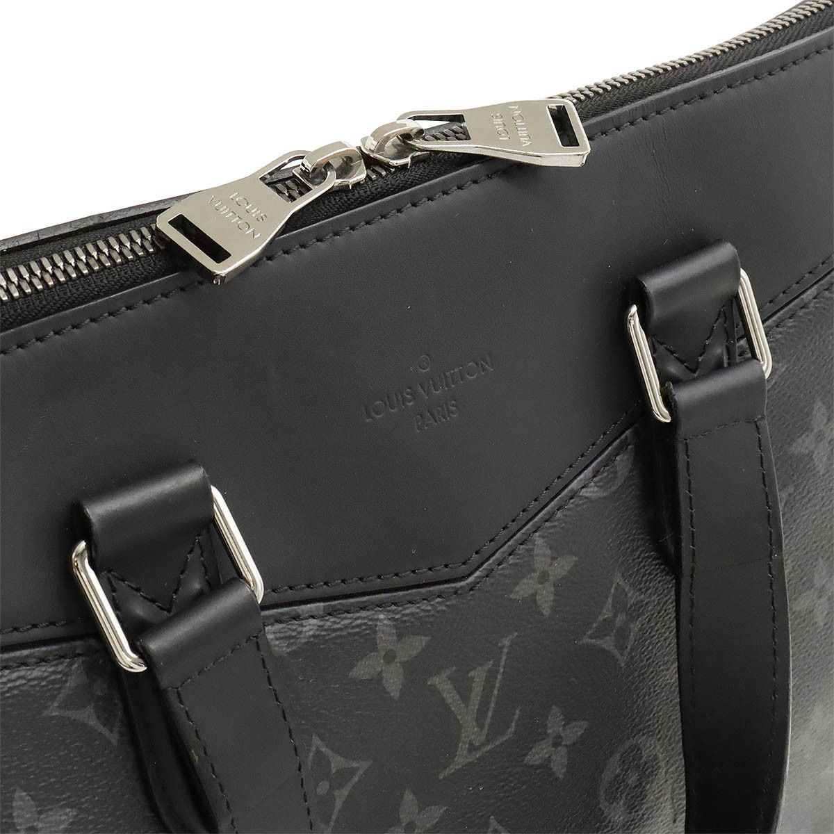 Louis Vuitton Louis Vuitton Louis Vuitton Monogram Eclipse Briefcase Explorer M40566 Canvas Business Bag M40566 in Very Good Condition Size ONE SIZE - 5 Thumbnail