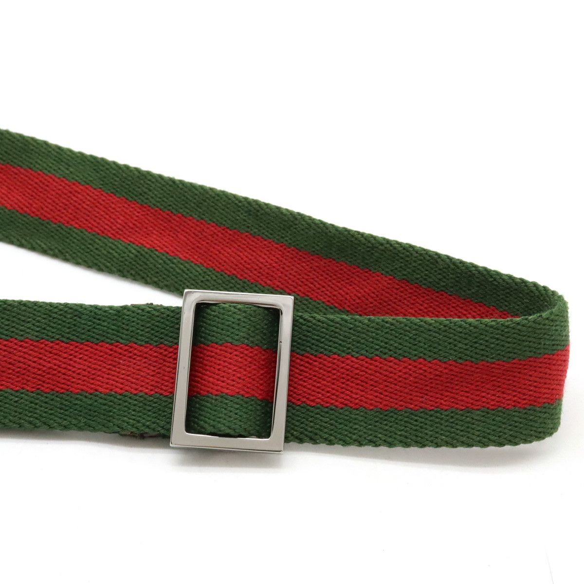 Gucci Gucci Gucci GG Canvas Web Line Shoulder Bag 146309 Canvas Crossbody Bag 146309 in Very Good Condition Size ONE SIZE - 4 Thumbnail