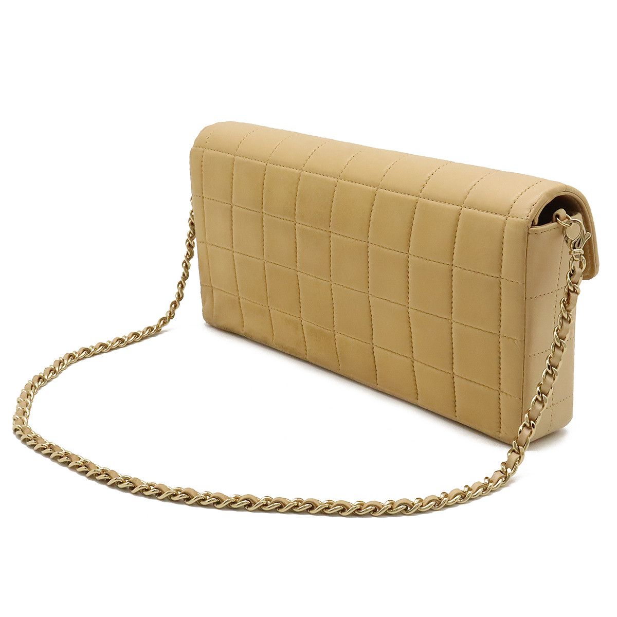 Chanel Chanel Chanel Lambskin Chocobar Shoulder Bag A15316 Leather Crossbody Bag A15316 in Good Condition Size ONE SIZE - 2 Thumbnail
