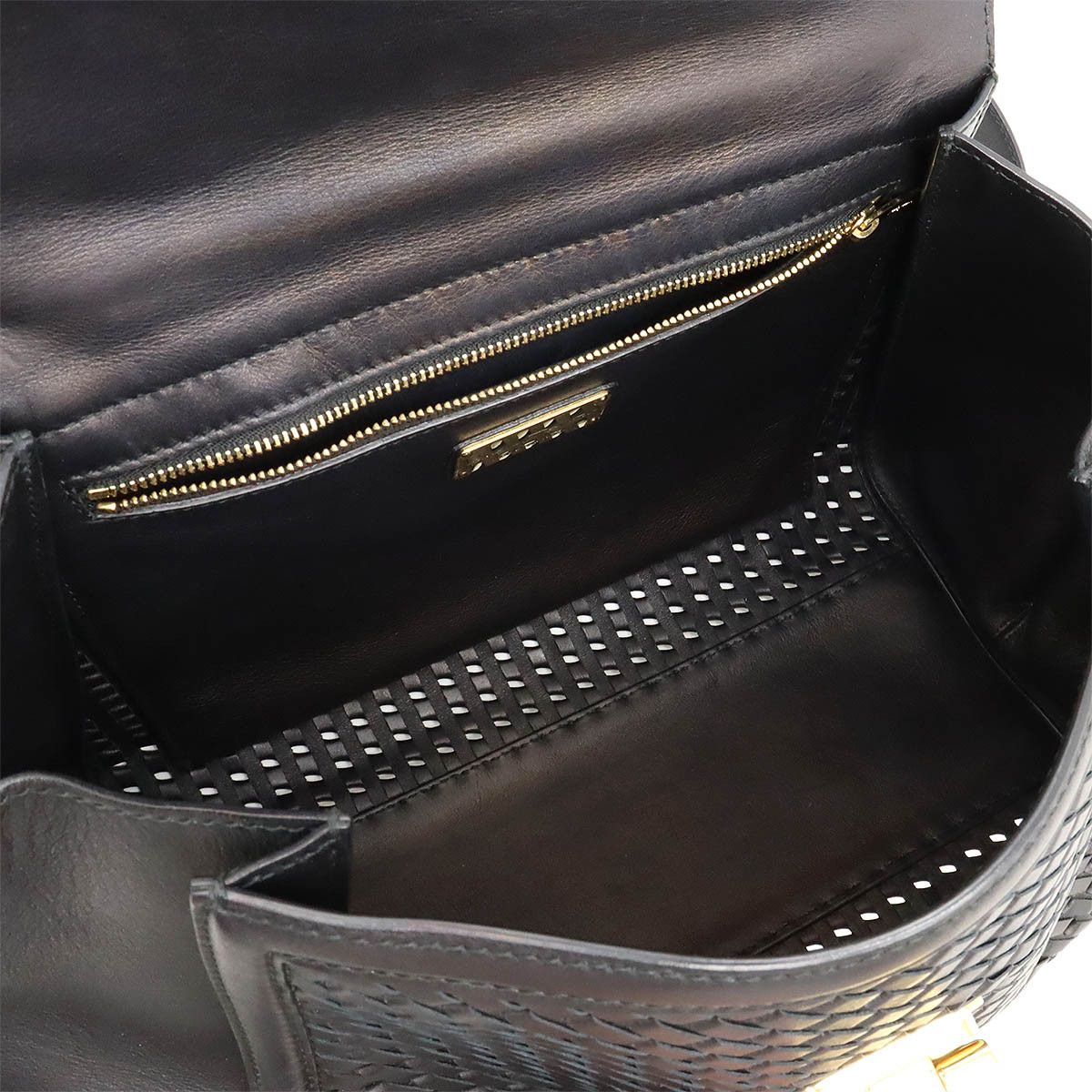 Salvatore Ferragamo Salvatore Ferragamo Salvatore Ferragamo Leather Sofia Gancini Handbag 2WAY Shoulder Bag Leather Handbag DH-21 F767 in Very Good Condition Size ONE SIZE - 7 Thumbnail