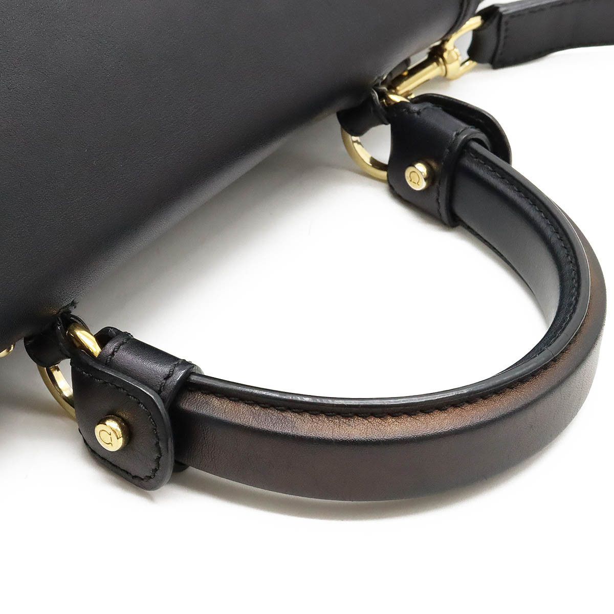 Salvatore Ferragamo Salvatore Ferragamo Salvatore Ferragamo Leather Sofia Gancini Handbag 2WAY Shoulder Bag Leather Handbag DH-21 F767 in Very Good Condition Size ONE SIZE - 4 Thumbnail