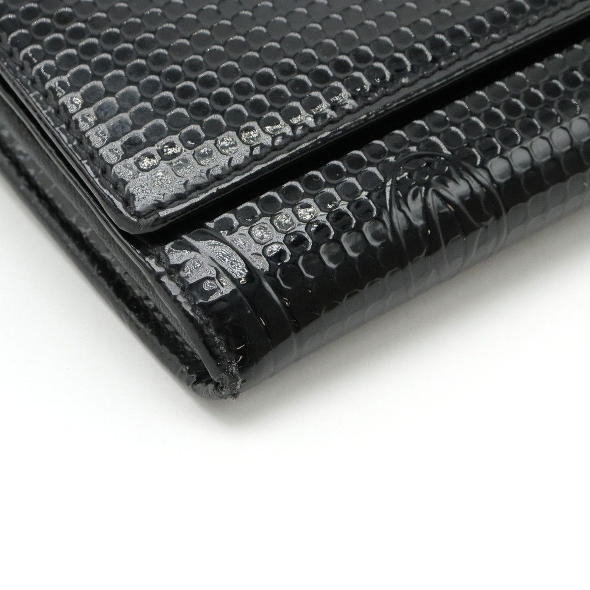 Cartier Cartier Cartier Patent Leather Happy Birthday Long Wallet L3001240 Leather Long Wallet L3001240 in Great Condition Size ONE SIZE - 3 Thumbnail