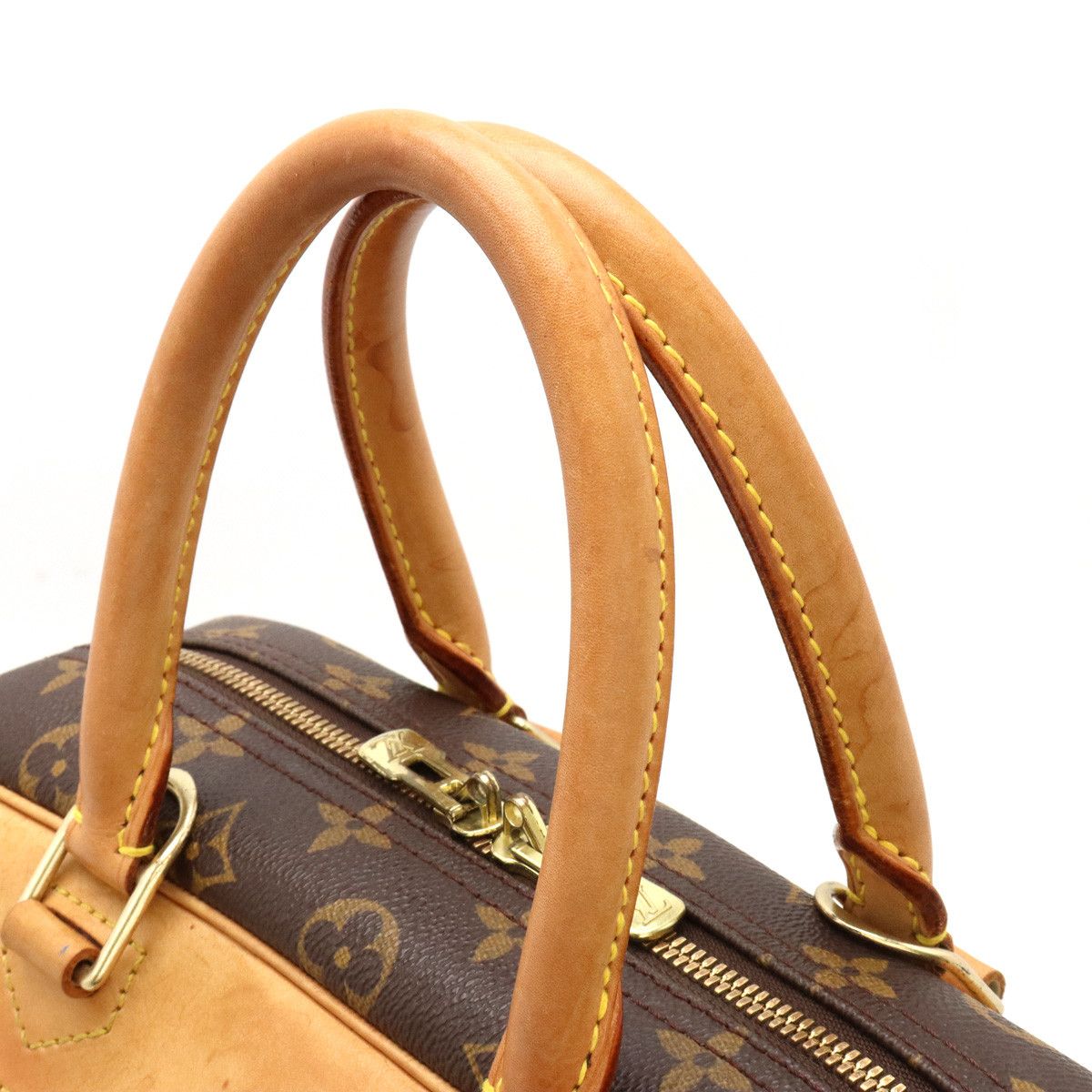 Louis Vuitton Louis Vuitton Louis Vuitton Monogram Bowling Vanity Deauville Handbag M47270 Canvas Handbag M47270 in Very Good Condition Size ONE SIZE - 5 Thumbnail