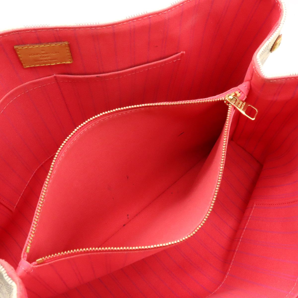 Louis Vuitton Louis Vuitton Louis Vuitton Damier Azur Calvi Tote Bag N41449 Canvas Tote Bag N41449 in Very Good Condition Size ONE SIZE - 8 Thumbnail