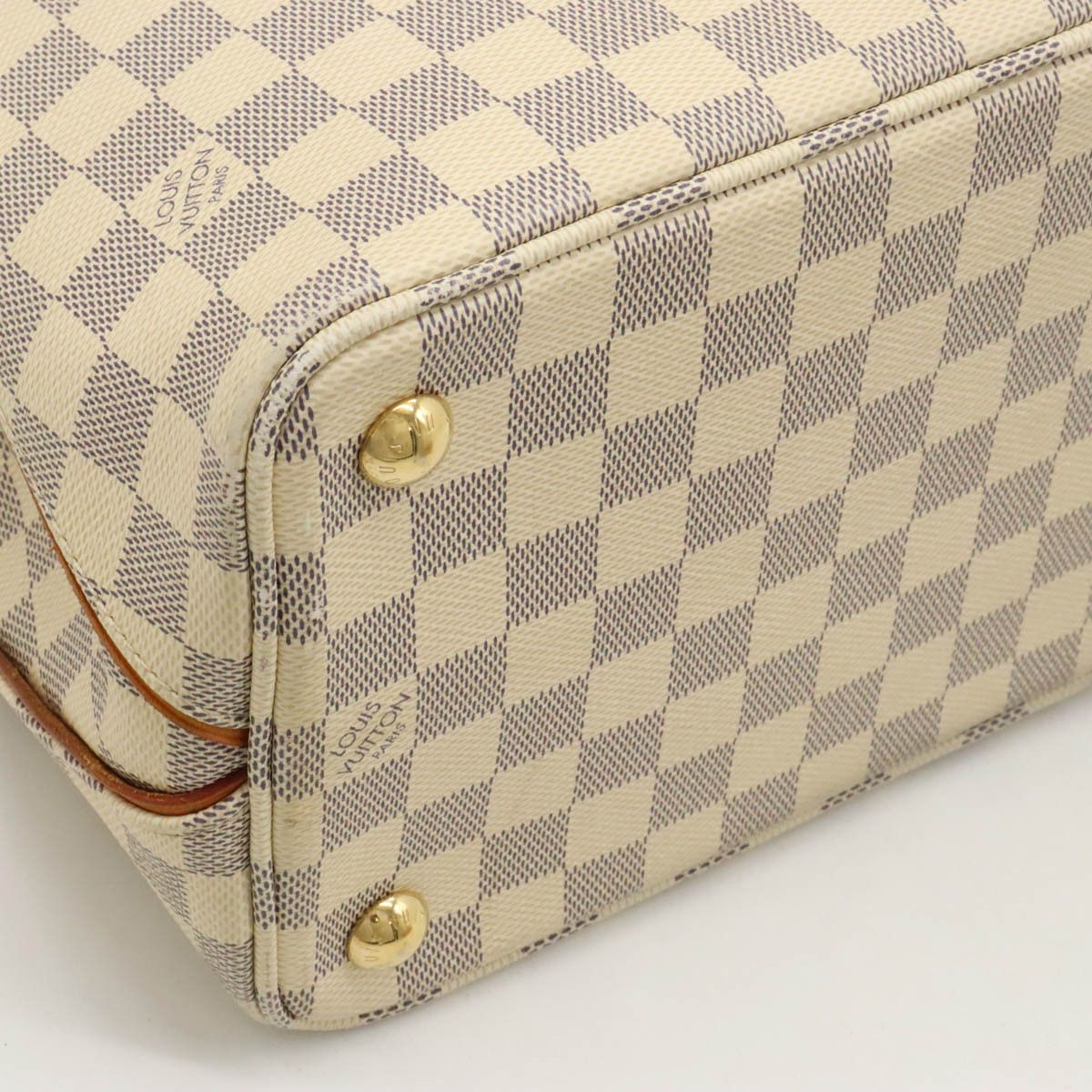 Louis Vuitton Louis Vuitton Louis Vuitton Damier Azur Calvi Tote Bag N41449 Canvas Tote Bag N41449 in Very Good Condition Size ONE SIZE - 3 Thumbnail