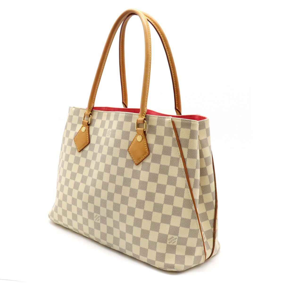 Louis Vuitton Louis Vuitton Louis Vuitton Damier Azur Calvi Tote Bag N41449 Canvas Tote Bag N41449 in Very Good Condition Size ONE SIZE - 2 Thumbnail