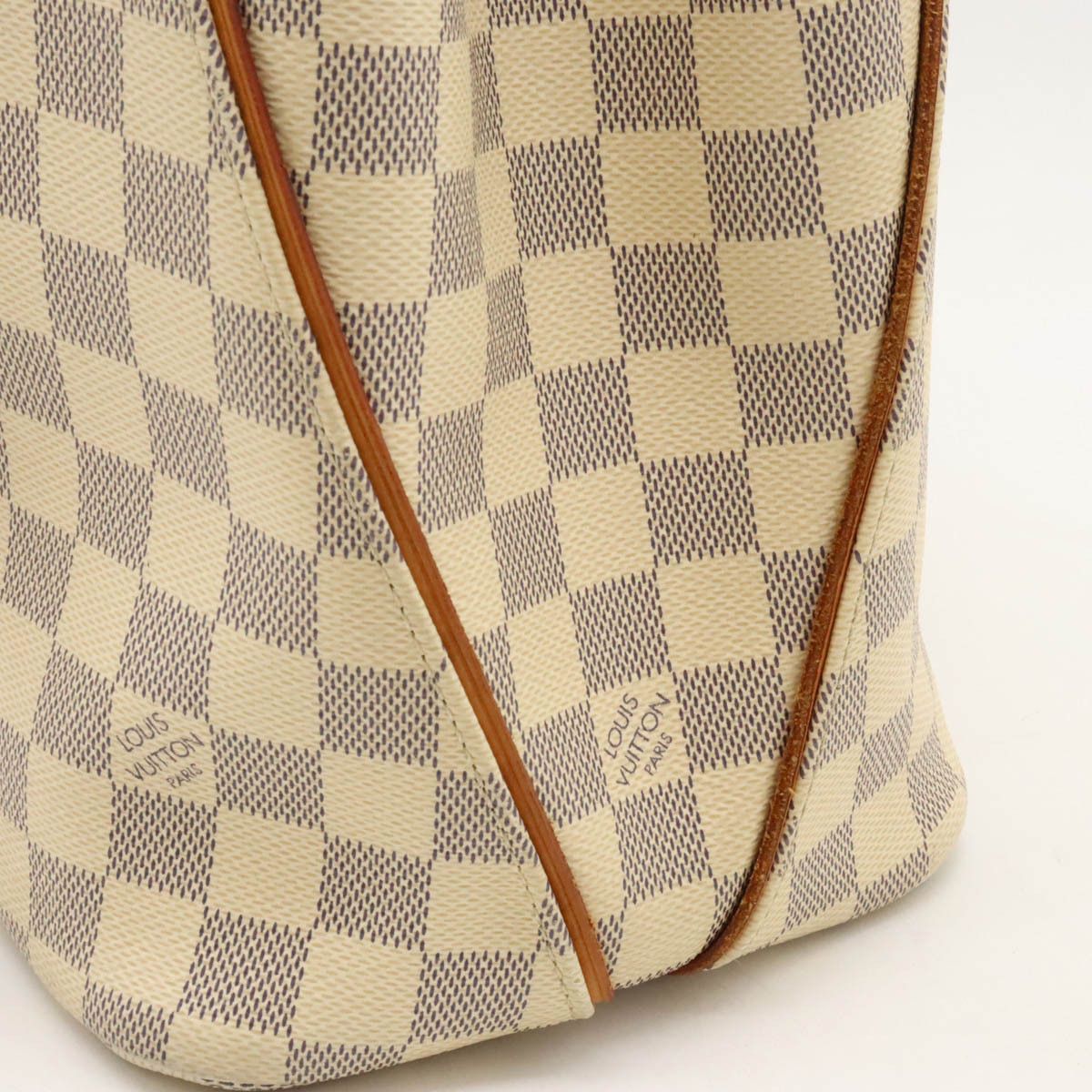 Louis Vuitton Louis Vuitton Louis Vuitton Damier Azur Calvi Tote Bag N41449 Canvas Tote Bag N41449 in Very Good Condition Size ONE SIZE - 6 Thumbnail