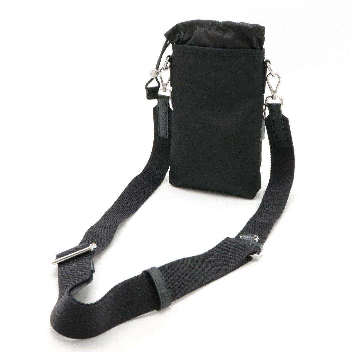Prada Prada Prada Nylon Smartphone Case Shoulder Bag 2ZH155 Canvas Shoulder Bag 2ZH155 in Great Condition Size ONE SIZE - 2 Thumbnail
