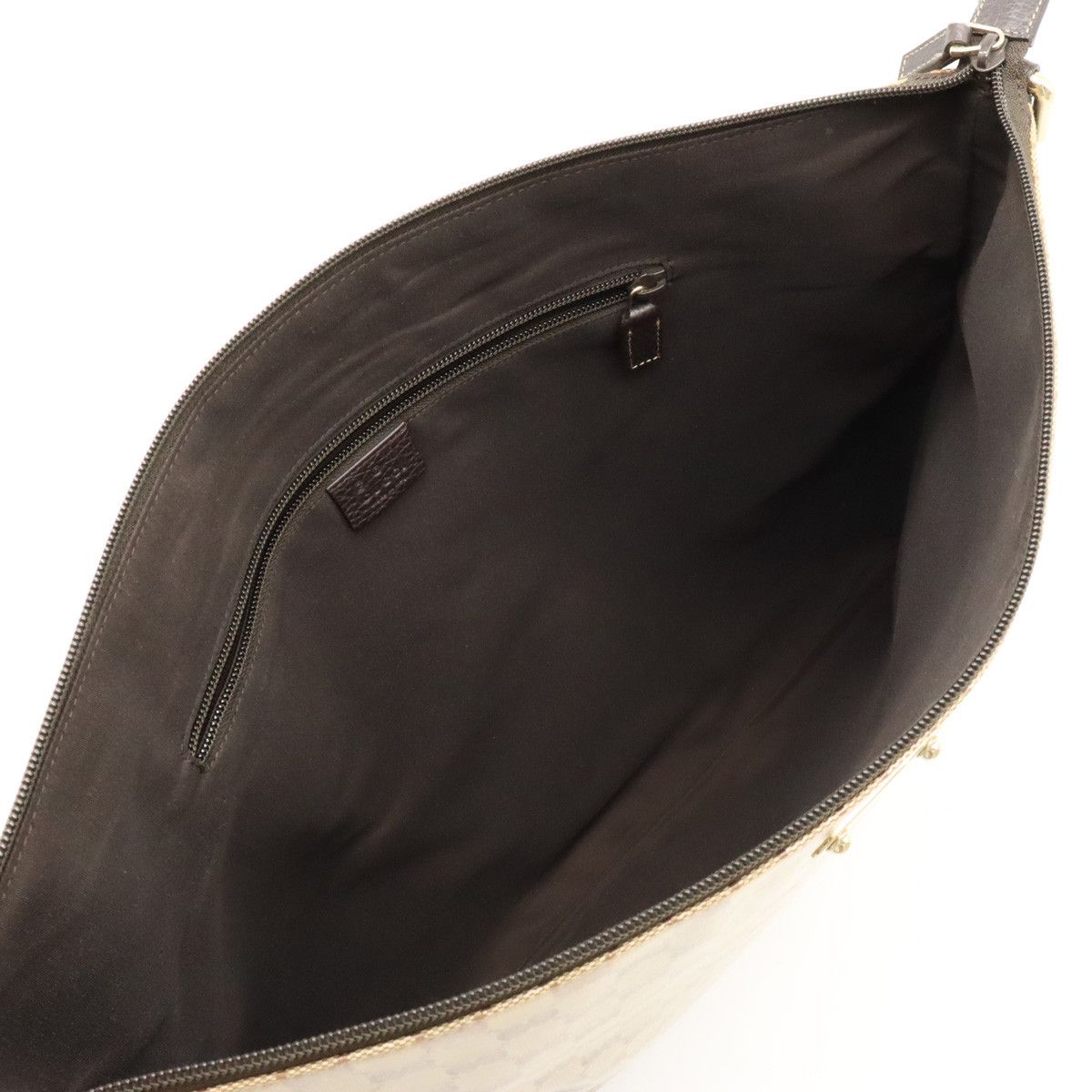 Gucci Gucci Gucci GG Crystal Coated Canvas/Leather Shoulder Messenger Bag Canvas Crossbody Bag 190628 in Very Good Condition Size ONE SIZE - 5 Thumbnail