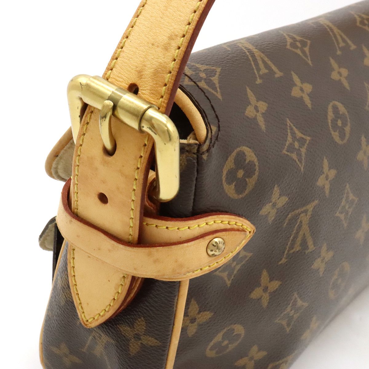Louis Vuitton Louis Vuitton Louis Vuitton Monogram Hudson PM Shoulder Bag M40027 Canvas Shoulder Bag M40027 in Good Condition Size ONE SIZE - 6 Thumbnail