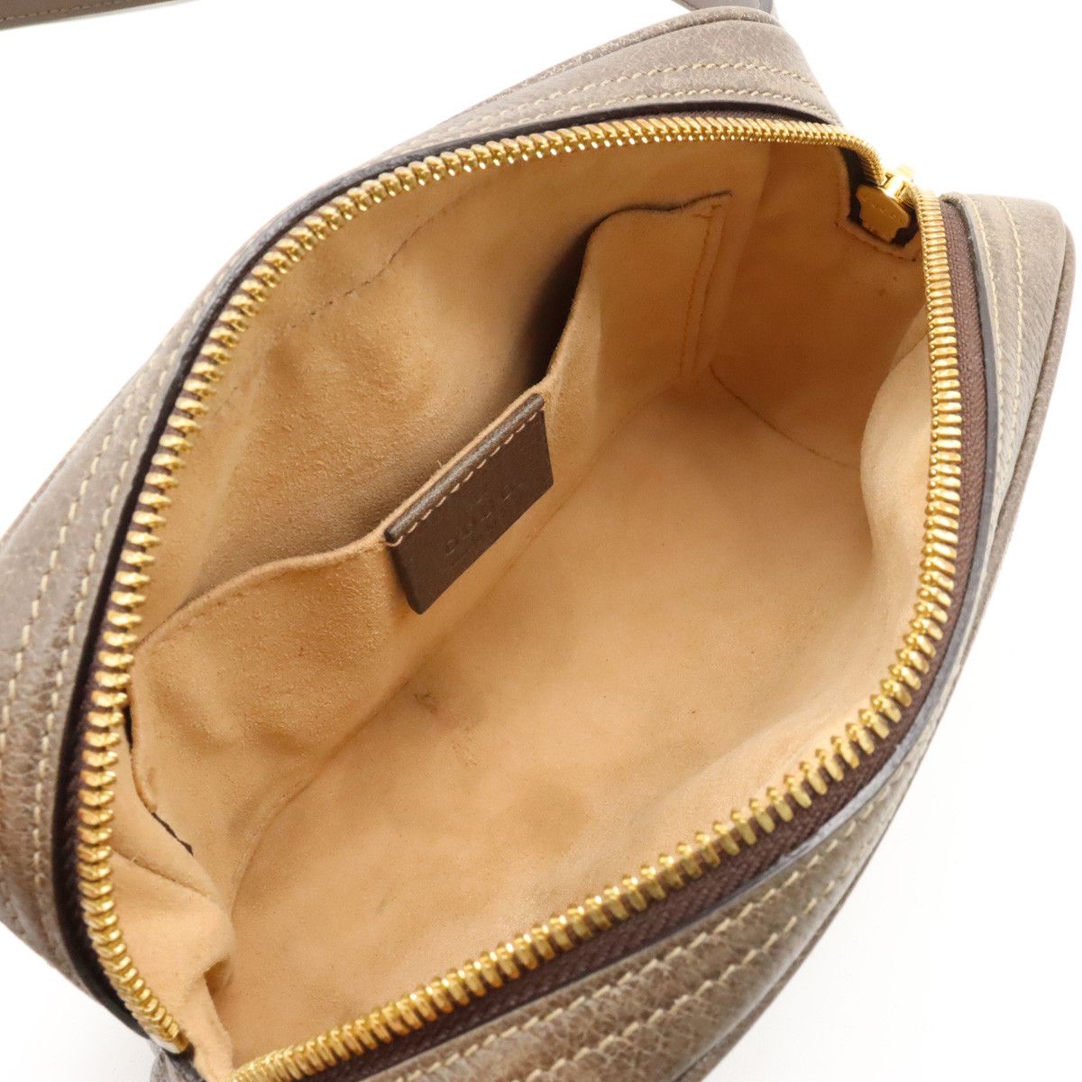 Gucci Gucci Gucci Ophidia GG Supreme Small Belt Bag PVC/Leather Canvas Belt Bag 517076 in Very Good Condition Size ONE SIZE - 6 Thumbnail