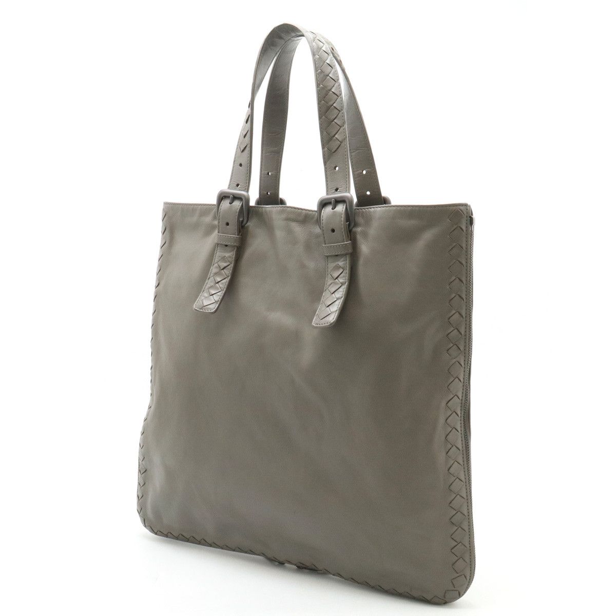 Bottega Veneta Bottega Veneta Bottega Veneta Intrecciato Leather Tote Bag 257334 Leather Tote Bag 257334 in Good Condition Size ONE SIZE - 2 Thumbnail