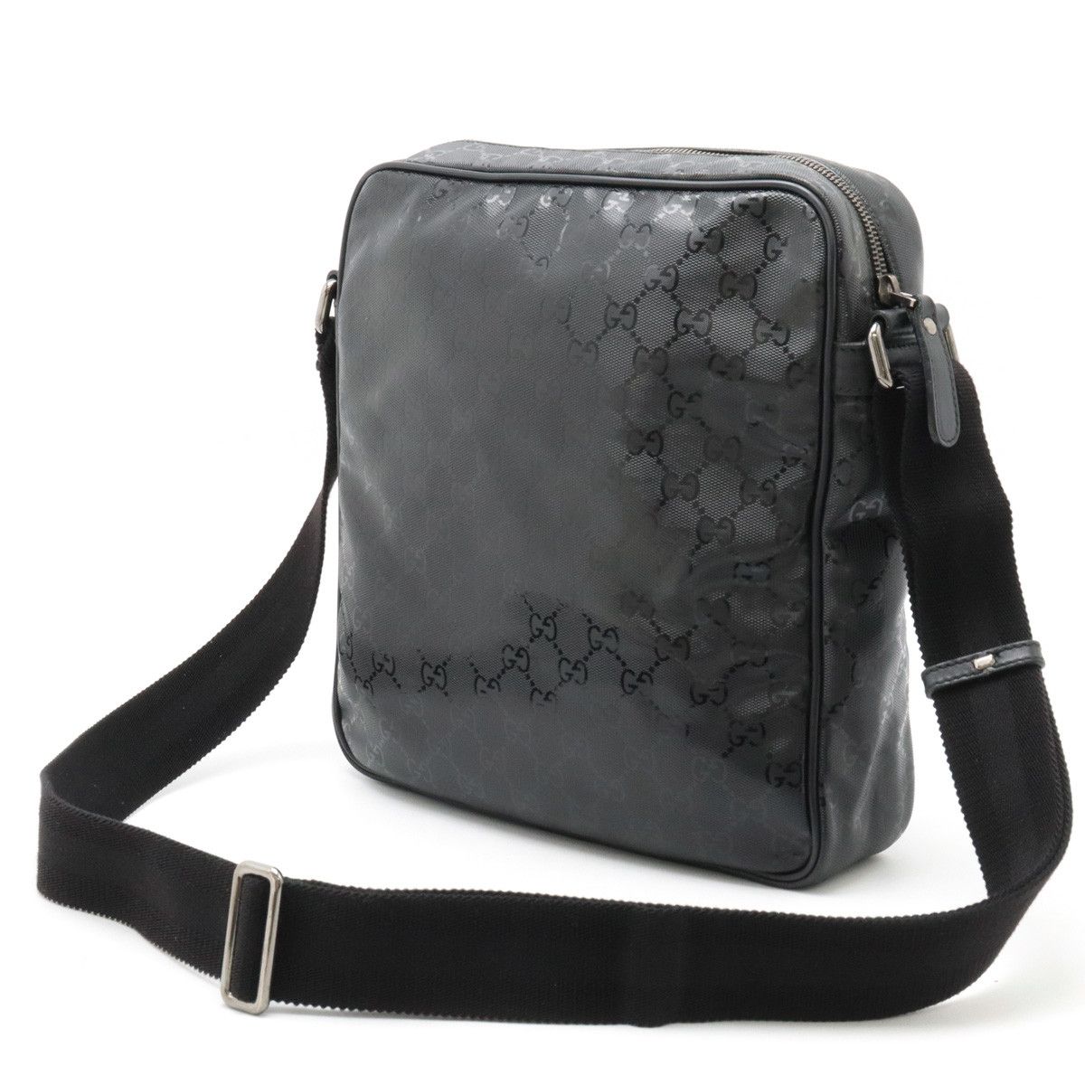 Gucci Gucci Gucci GG Imprime PVC Leather Shoulder Bag Pochette 201448 Canvas Crossbody Bag 201448 in Very Good Condition Size ONE SIZE - 2 Thumbnail