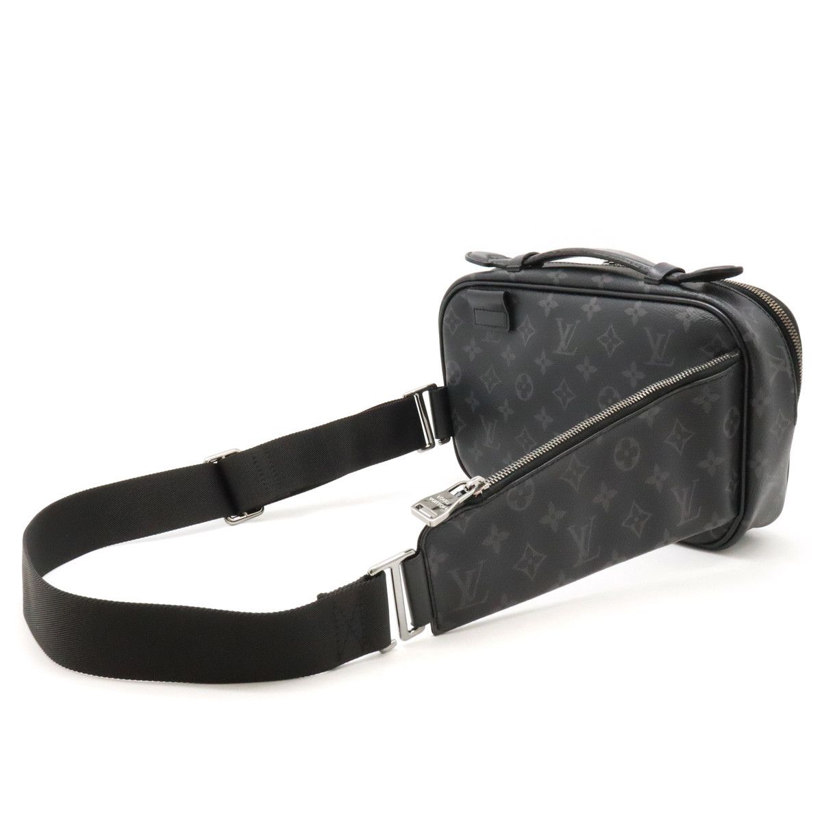 Louis Vuitton Louis Vuitton Louis Vuitton Monogram Eclipse Bum Bag M42906 Canvas Belt Bag M42906 in Very Good Condition Size ONE SIZE - 2 Thumbnail