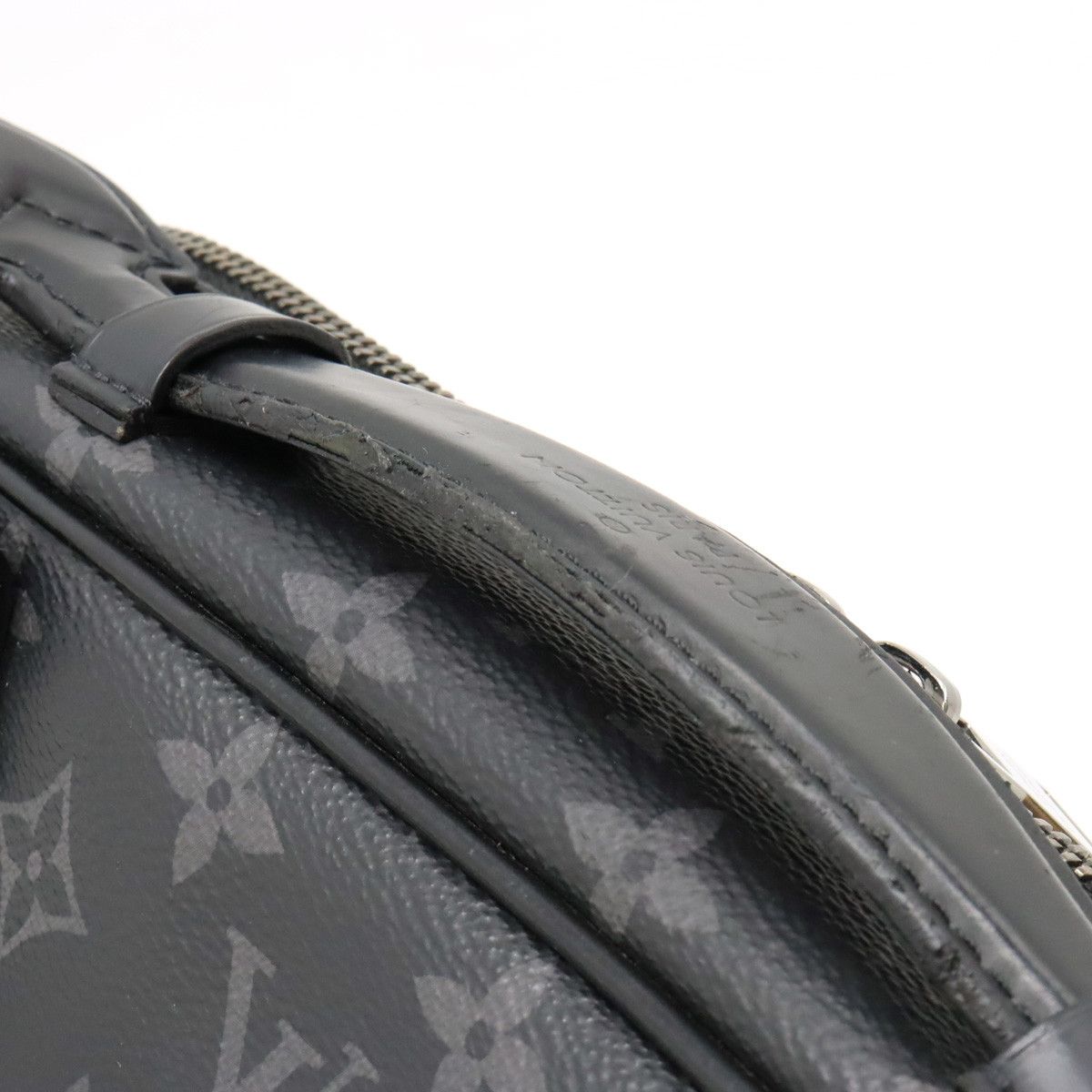 Louis Vuitton Louis Vuitton Louis Vuitton Monogram Eclipse Bum Bag M42906 Canvas Belt Bag M42906 in Very Good Condition Size ONE SIZE - 9 Thumbnail