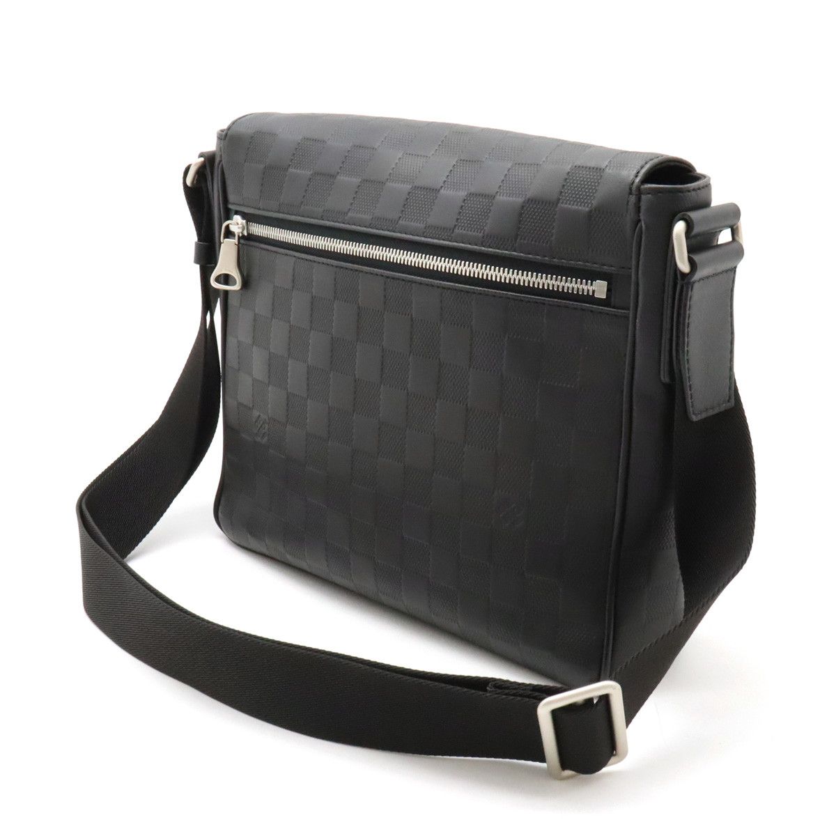 Louis Vuitton Louis Vuitton Louis Vuitton Damier Infini District PM Shoulder Bag N41033 Leather Crossbody Bag N41033 in Very Good Condition Size ONE SIZE - 2 Thumbnail