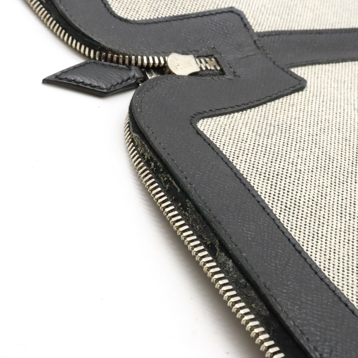 Hermes Hermes Hermes Serviette 57 Business Bag Briefcase Vaux Epson Leather Black Leather Business Bag in Very Good Condition Size ONE SIZE - 8 Thumbnail