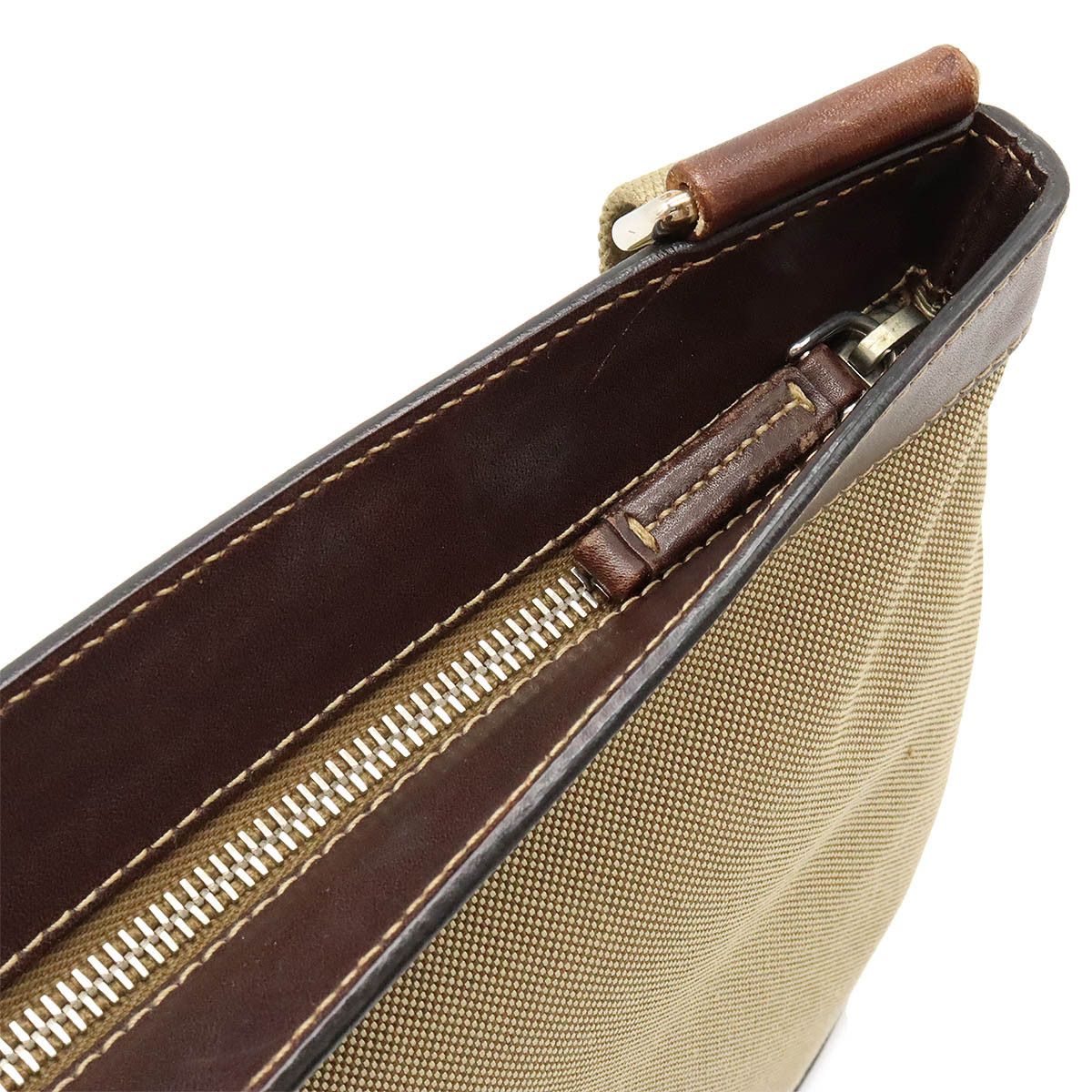 Prada Prada Canvas/Leather Logo Jacquard Shoulder Bag BT0537 Canvas Crossbody Bag BT0537 in Very Good Condition