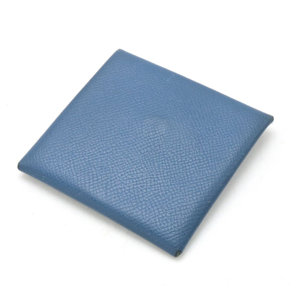 Hermes Hermes Hermes Bastia Coin Case Leather Blue Leather Coin Case in Very Good Condition Size ONE SIZE - 2 Thumbnail