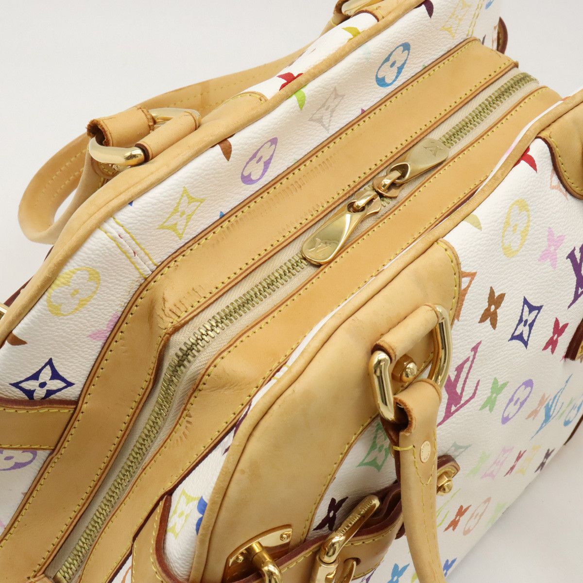 Louis Vuitton Louis Vuitton Louis Vuitton Multicolor Claudia Handbag M40193 Canvas Handbag M40193 in Very Good Condition Size ONE SIZE - 5 Thumbnail