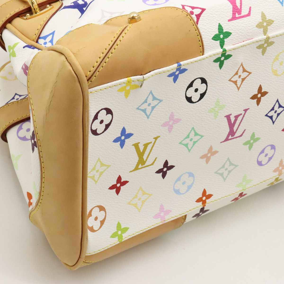 Louis Vuitton Louis Vuitton Louis Vuitton Multicolor Claudia Handbag M40193 Canvas Handbag M40193 in Very Good Condition Size ONE SIZE - 3 Thumbnail