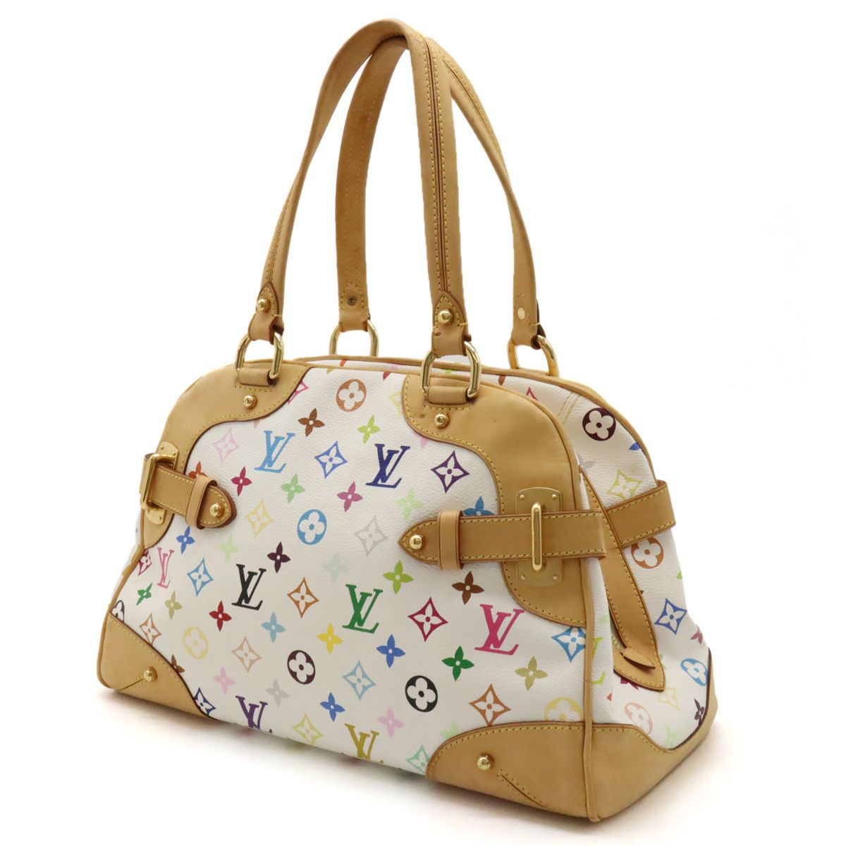 Louis Vuitton Louis Vuitton Louis Vuitton Multicolor Claudia Handbag M40193 Canvas Handbag M40193 in Very Good Condition Size ONE SIZE - 2 Thumbnail
