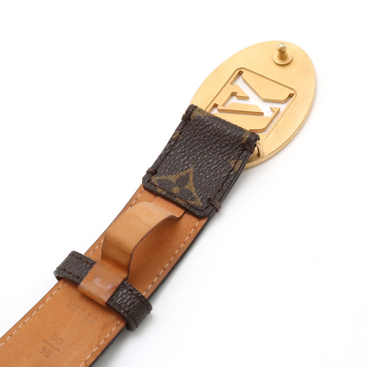 Louis Vuitton Louis Vuitton Louis Vuitton Monogram Belt M9842U Canvas Belt M9842U in Very Good Condition Size ONE SIZE - 4 Thumbnail